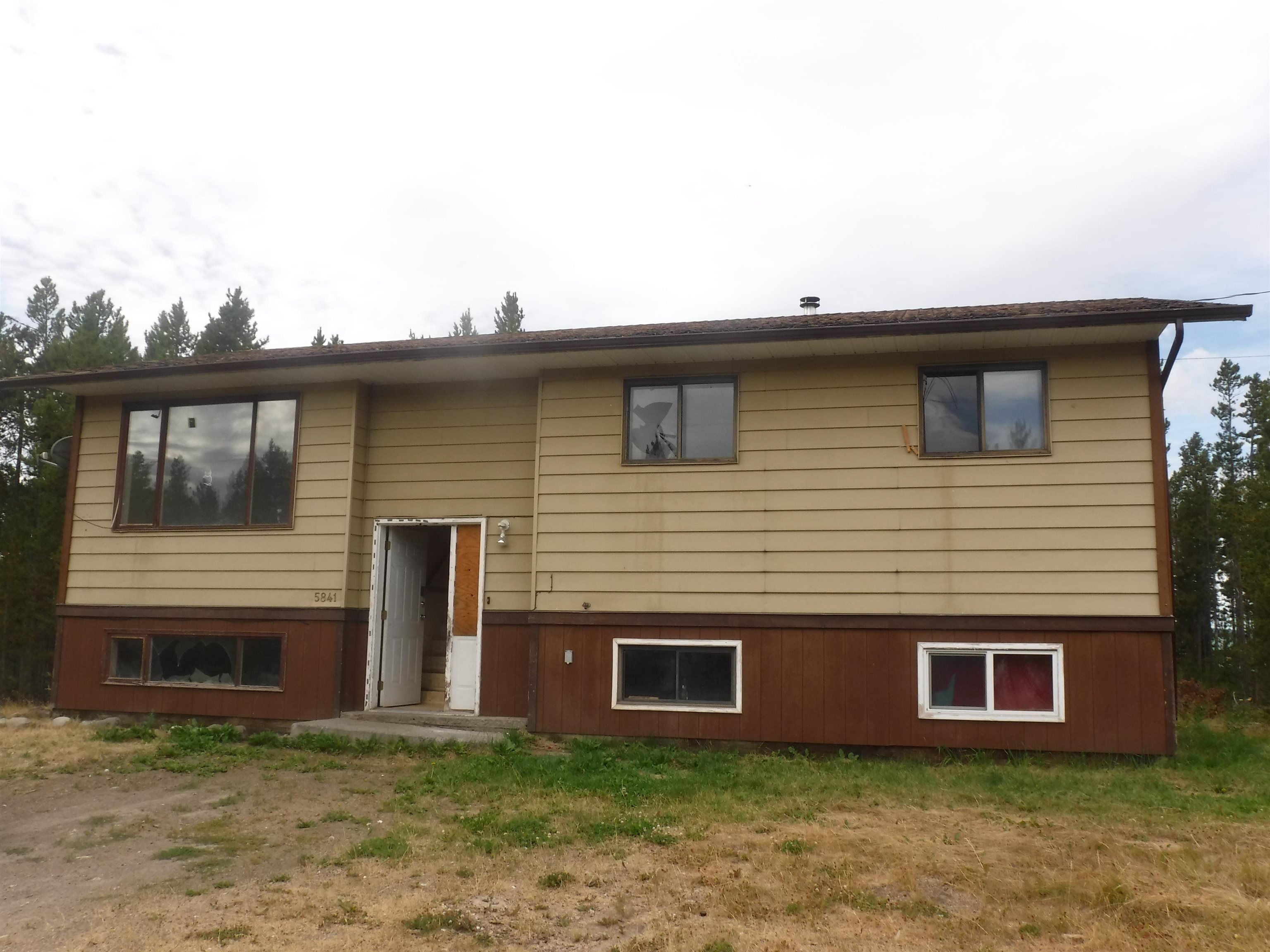 I have sold a property at 5841 THOMPSON RD in Williams Lake
